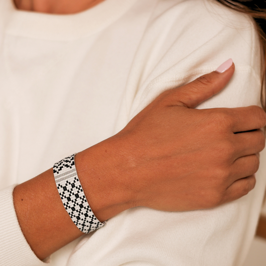 Keffiyeh Bracelets: Wearing Palestinian Heritage with Pride