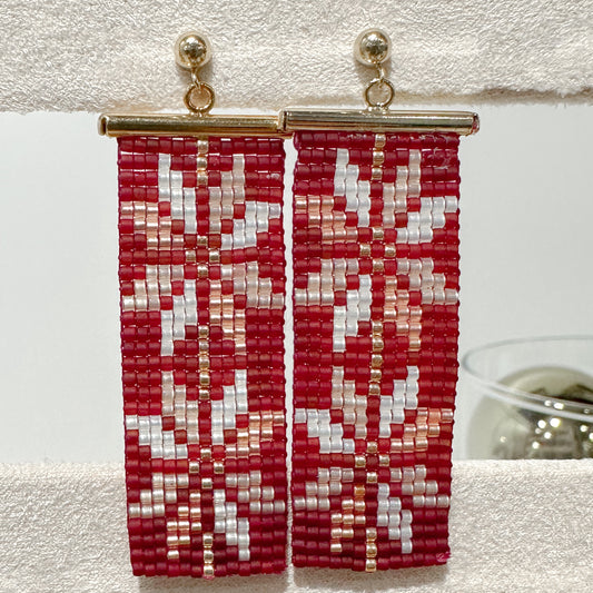 Moon of Bethlehem Christmas Earrings