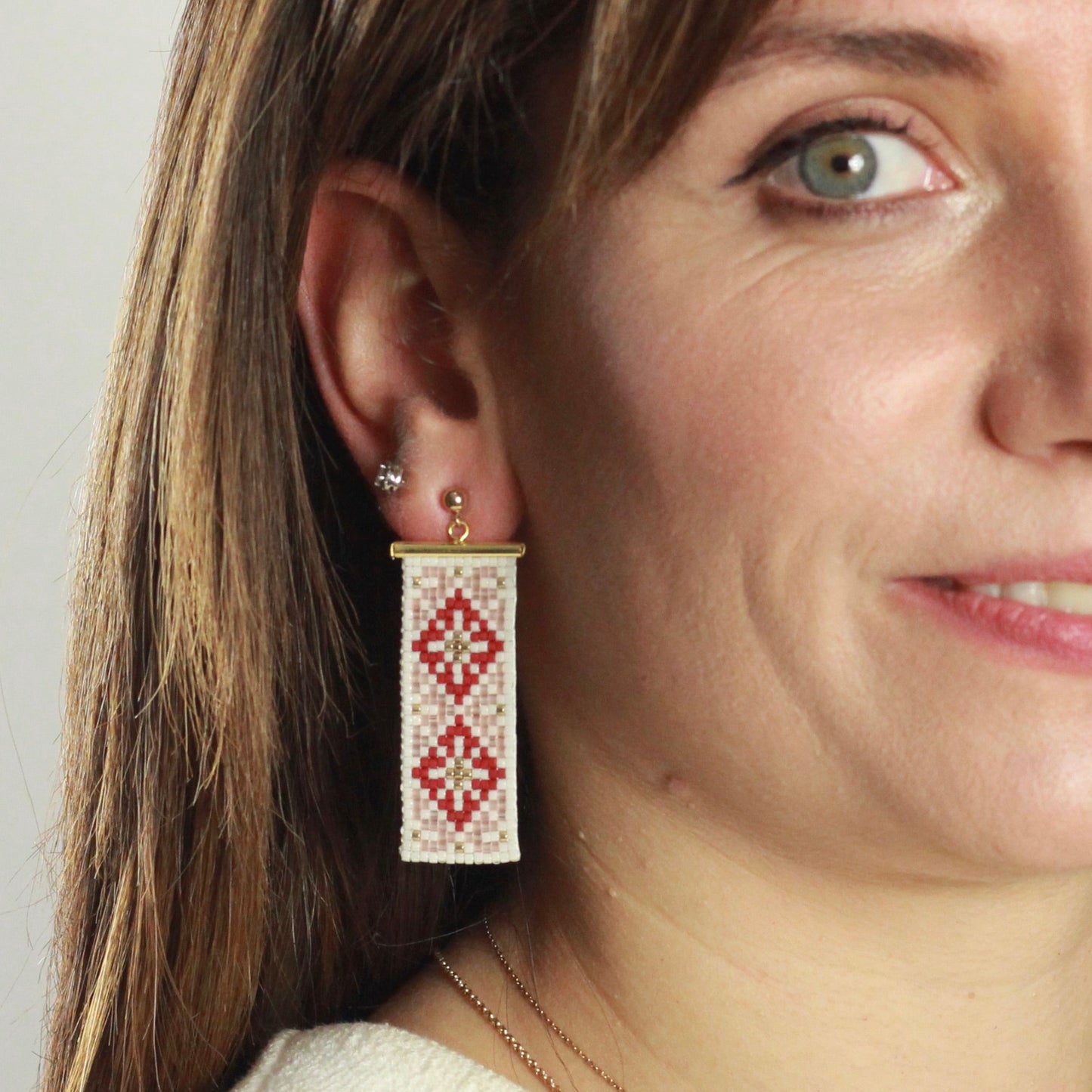 Ramallah Red Earrings